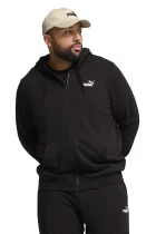 Худи мужское PUMA ESS Full-Zip Hoodie черного цвета