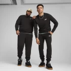 Спортивні штани чоловічі PUMA ESS No. 1 Logo Sweatpants з манжетами чорного кольору