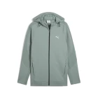 Худі чоловіче PUMA EVOSTRIPE Full-Zip Hoodie Green Moon