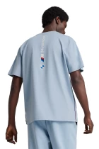 Футболка чоловіча BMW MMS ESS+ Logo Tee Blue Wash