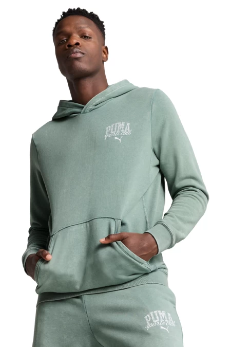 Худі чоловіче PUMA CLASS Hoodie Green Moon