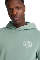 Худи мужское PUMA CLASS Hoodie Green Moon