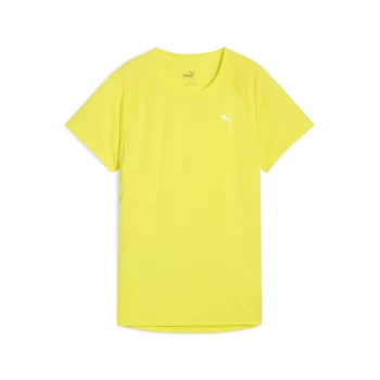 Футболка жіноча PUMA RUN VELOCITY TEE W (POLY) Lemon Sherbert