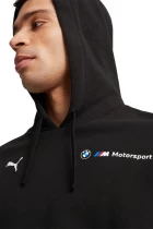 Худи мужское PUMA BMW MMS ESS+ HOODIE FT белого цвета