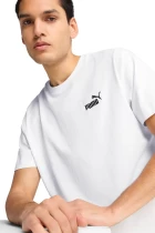 Футболка чоловіча PUMA ESS Small No. 1 Logo Tee білого кольору