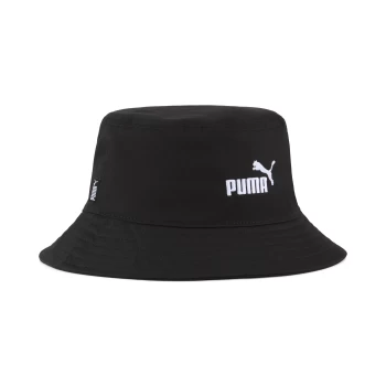 Панама PUMA ESS NO.1 LOGO Bucket Hat Unisex чорного кольору