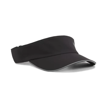 Кепка-козирок PUMA RUNNING Visor Unisex чорного кольору