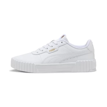 Кросівки жіночі PUMA Carina 3.0 White-PUMA Gold