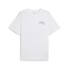 Футболка мужская PUMA GRAPHICS Hotel Relaxed Tee белого цвета