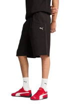 Шорты спортивные мужские PUMA WARDROBE ESS Longline Shorts черного цвета