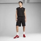 Шорти спортивні чоловічі PUMA WARDROBE ESS Longline Shorts чорного кольору