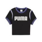 Футболка женская PUMA FUTURE.PUMA.ARCHIVE Baby Tee черного цвета