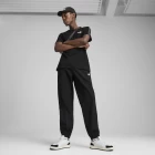 Штани спортивні чоловічі PUMA ESS TAPE Woven Pants чорного кольору