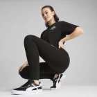 Футболка жіноча PUMA CLASS Relaxed Crop Tee чорного кольору