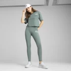 Футболка жіноча PUMA CLASS Relaxed Crop Tee Green Moon