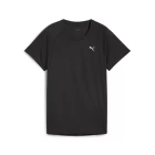 Футболка женская PUMA RUN VELOCITY TEE W (POLY) черного цвета