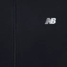 Худі чоловіче New Balance на блискавці Stacked Logo чорного кольору