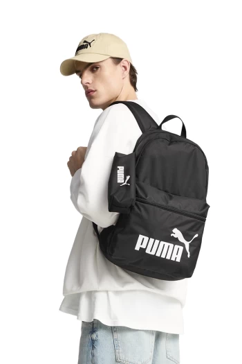Рюкзак PUMA PHASE Backpack Set Unisex чорного кольору
