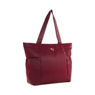 Сумка-шопер женская PUMA UP Shopper Ruby Shimmer-metallic gold logo