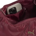 Сумка женская PUMA UP Hobo Bag Ruby Shimmer-metallic gold logo
