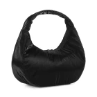 Сумка жіноча PUMA UP Hobo Bag чорного кольору-metallic gold logo