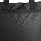Сумка-шопер женская PUMA POP Tote черного цвета-Script AOP