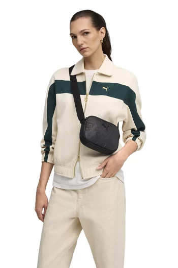 Сумка жіноча PUMA POP Crossbody Bag Black-Script AOP