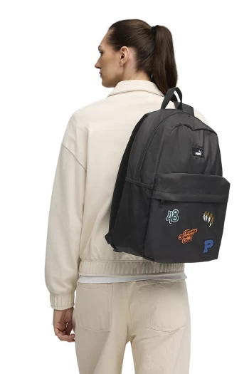 Рюкзак PUMA PHASE PATCH Backpack чорного кольору Unisex
