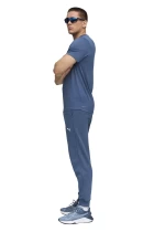 Футболка мужская PUMA M TAD ESS SOLID CAT TEE LC Dark Indigo