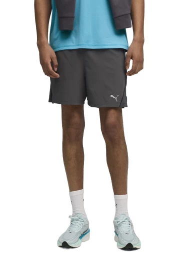 Спортивні шорти чоловічі PUMA RUN VELOCITY 5' SHORT сірого кольору
