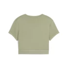 Топ женский PUMA W PUMA STRONG TEE - SHORT Lux Army