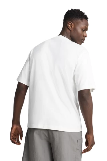 Футболка чоловіча PUMA WARDROBE ESS Boxy Tee білого кольору