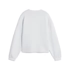 Свитшот женский PUMA WARDROBE ESS Oversized Crew Silver Mist