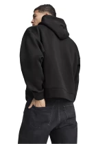Худи мужское PUMA WARDROBE ESS Boxy Hoodie DK черного цвета