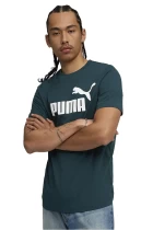 Футболка чоловіча PUMA ESS No. 1 Logo Tee Green Terrain
