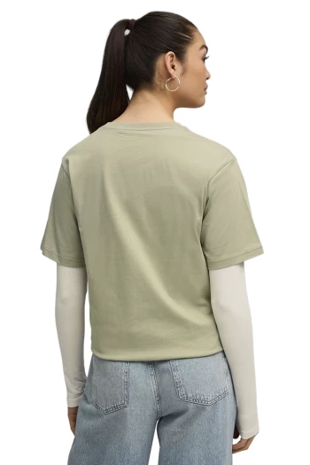 Футболка жіноча PUMA ESS Relaxed Tee Lux Army