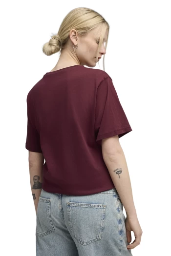 Футболка жіноча PUMA ESS Relaxed Tee Ruby Shimmer