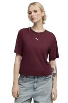 Футболка женская PUMA ESS Relaxed Tee Ruby Shimmer