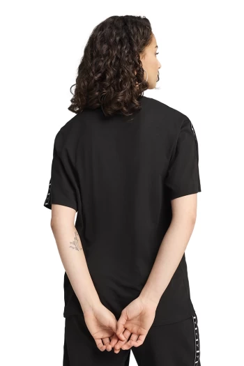 Футболка жіноча PUMA TAPE Relaxed Tee чорного кольору