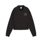 Світшот жіночий PUMA CLASS Comfort Polo Crew чорного кольору