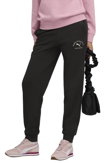 Спортивні штани жіночі PUMA CLASS Sweatpants Black чорного кольору