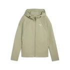 Худі жіноче PUMA EVOSTRIPE Full-Zip Hoodie Lux Army