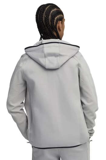 Худі чоловіче PUMA EVOSTRIPE FZ Hoodie DK Gray Echo сірого кольору