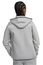 Худи мужское PUMA EVOSTRIPE FZ Hoodie DK Gray Echo серого цвета