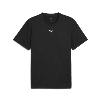 Футболка чоловіча PUMA ESSENTIALS HEATHER CAT Tee Black Heather