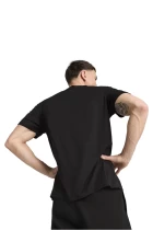 Футболка чоловіча PUMA ESSENTIALS HEATHER CAT Tee Black Heather