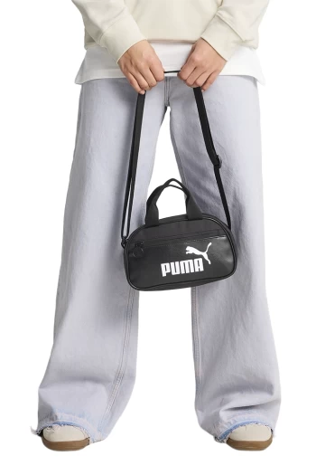 Сумка PUMA CAMPUS Mini Grip Bag Unisex чорного кольору