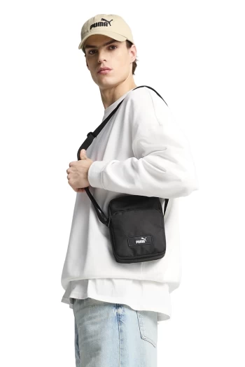 Сумка PUMA ACADEMY Portable Unisex Black чорного кольору