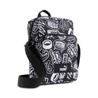 Сумка PUMA ACADEMY AOP Portable PUMA Black-Turbo AOP Unisex черного цвета