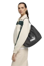 Сумка женская PUMA BASE Slouchy Hobo Bag Unisex черного цвета
